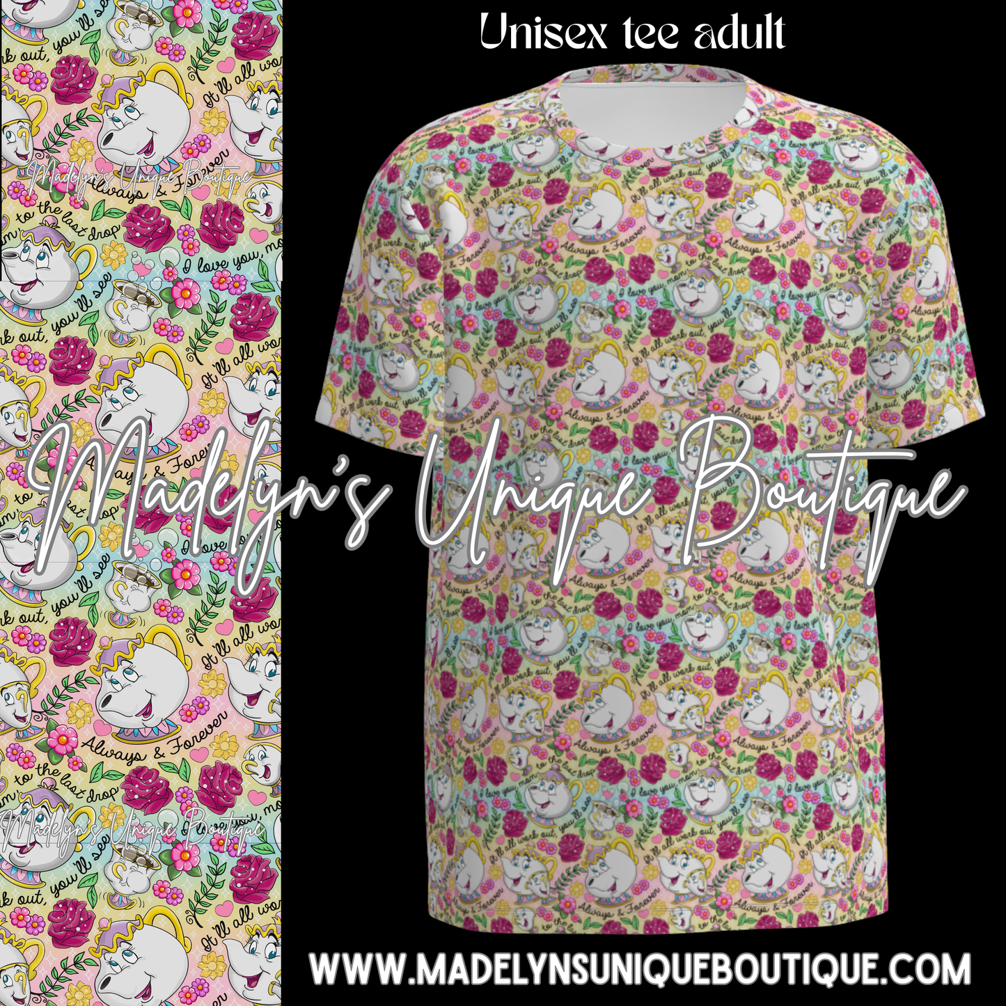 Unisex tee adult
