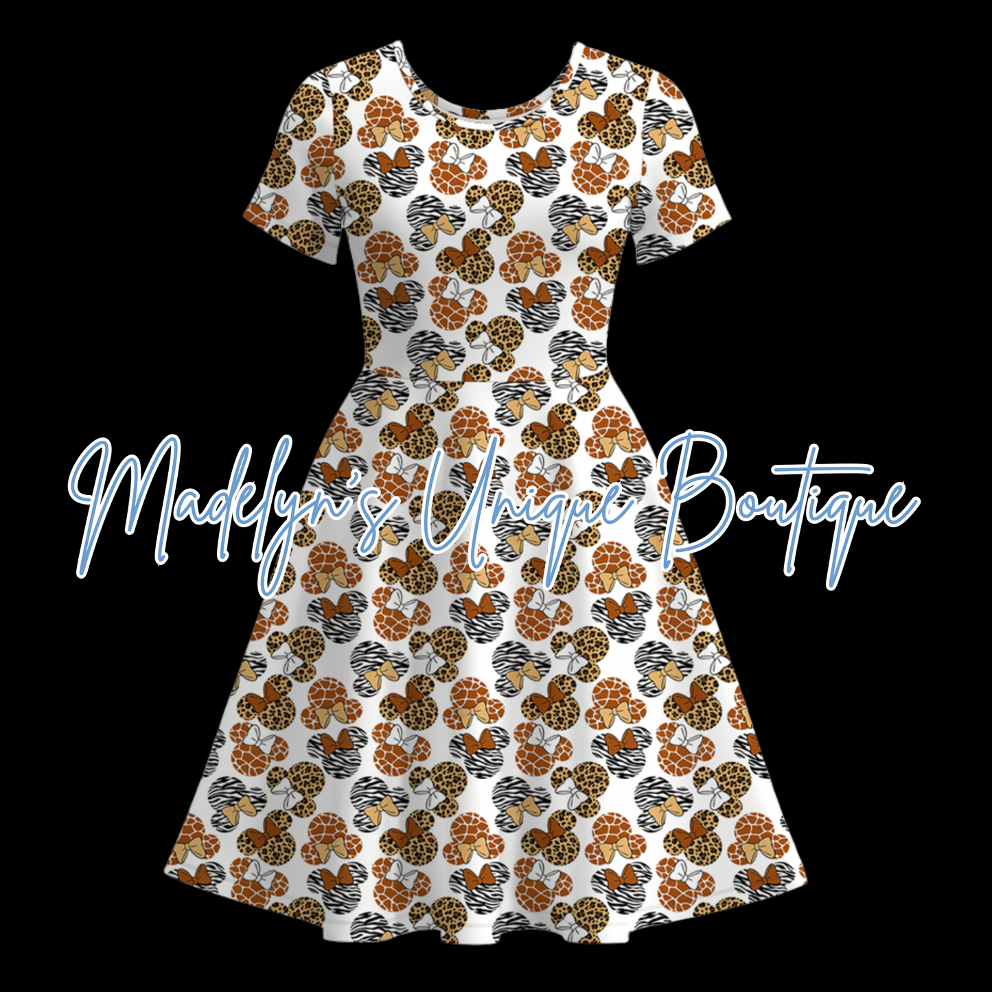 Women’s twirl dress with pockets
