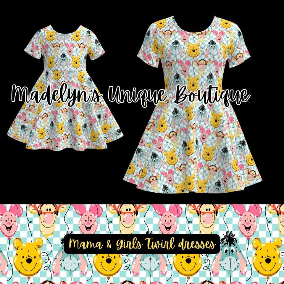 Women’s twirl dress with pockets