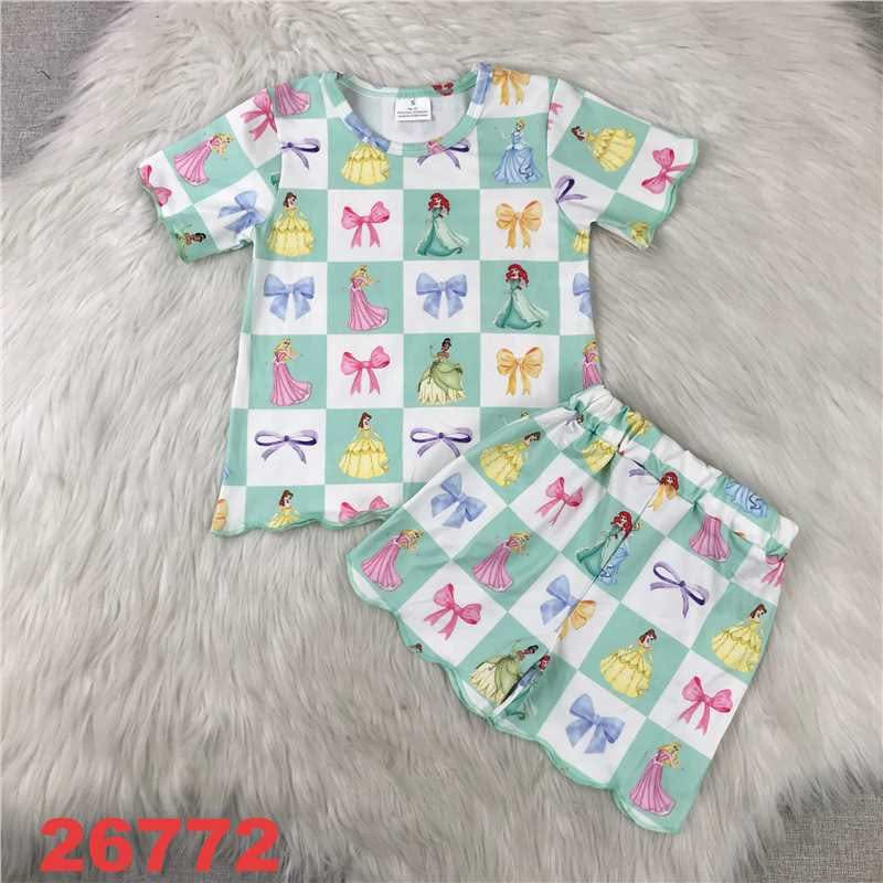 Girls scallop set