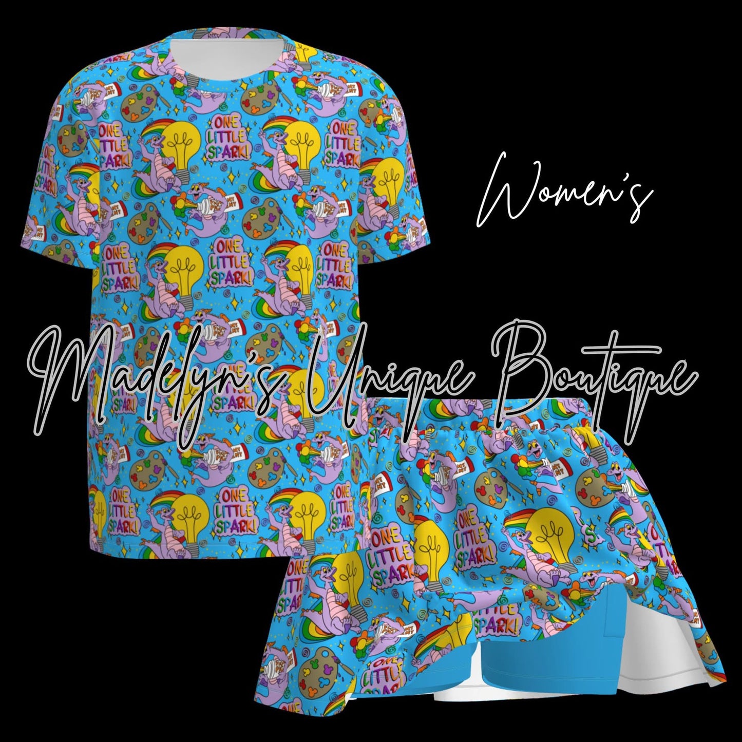 Women’s skort & shirt matching set