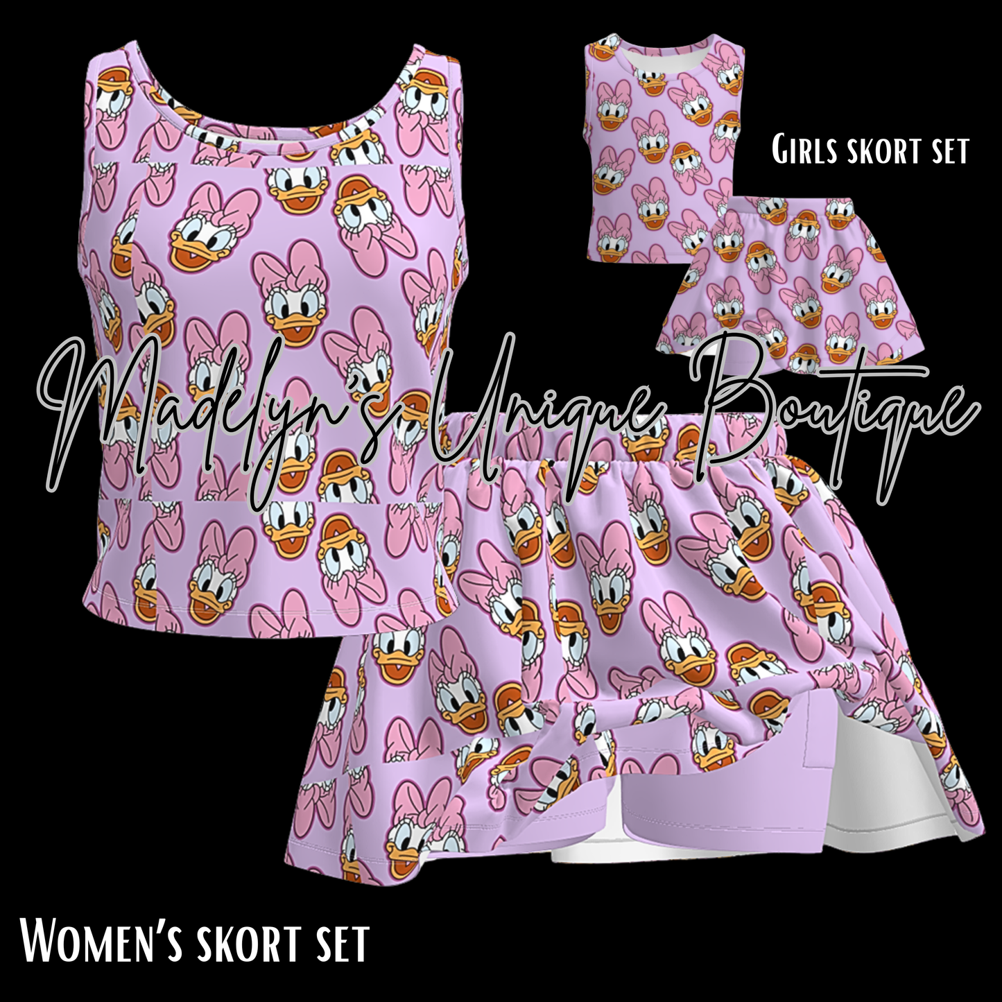 Girls skort set