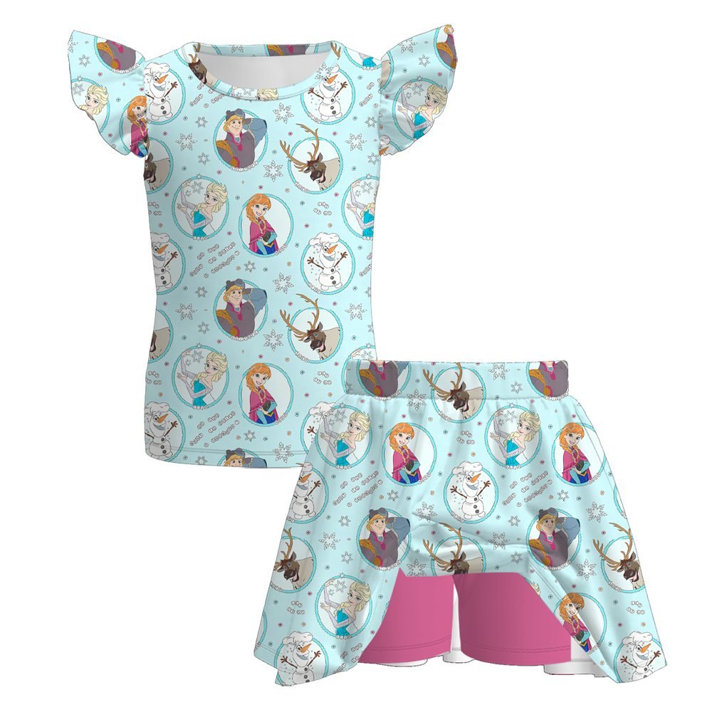 Girls skort set
