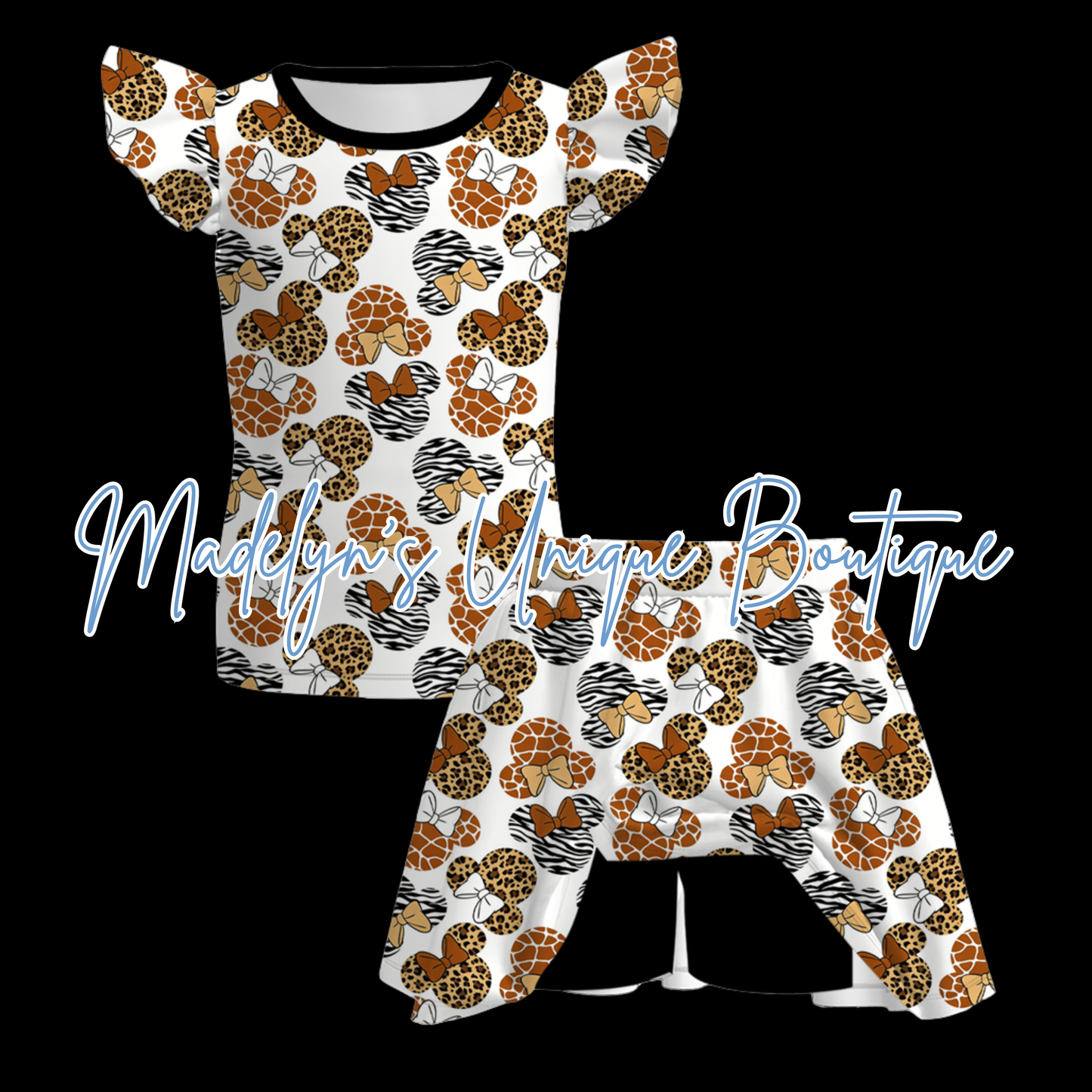 Girls skort set