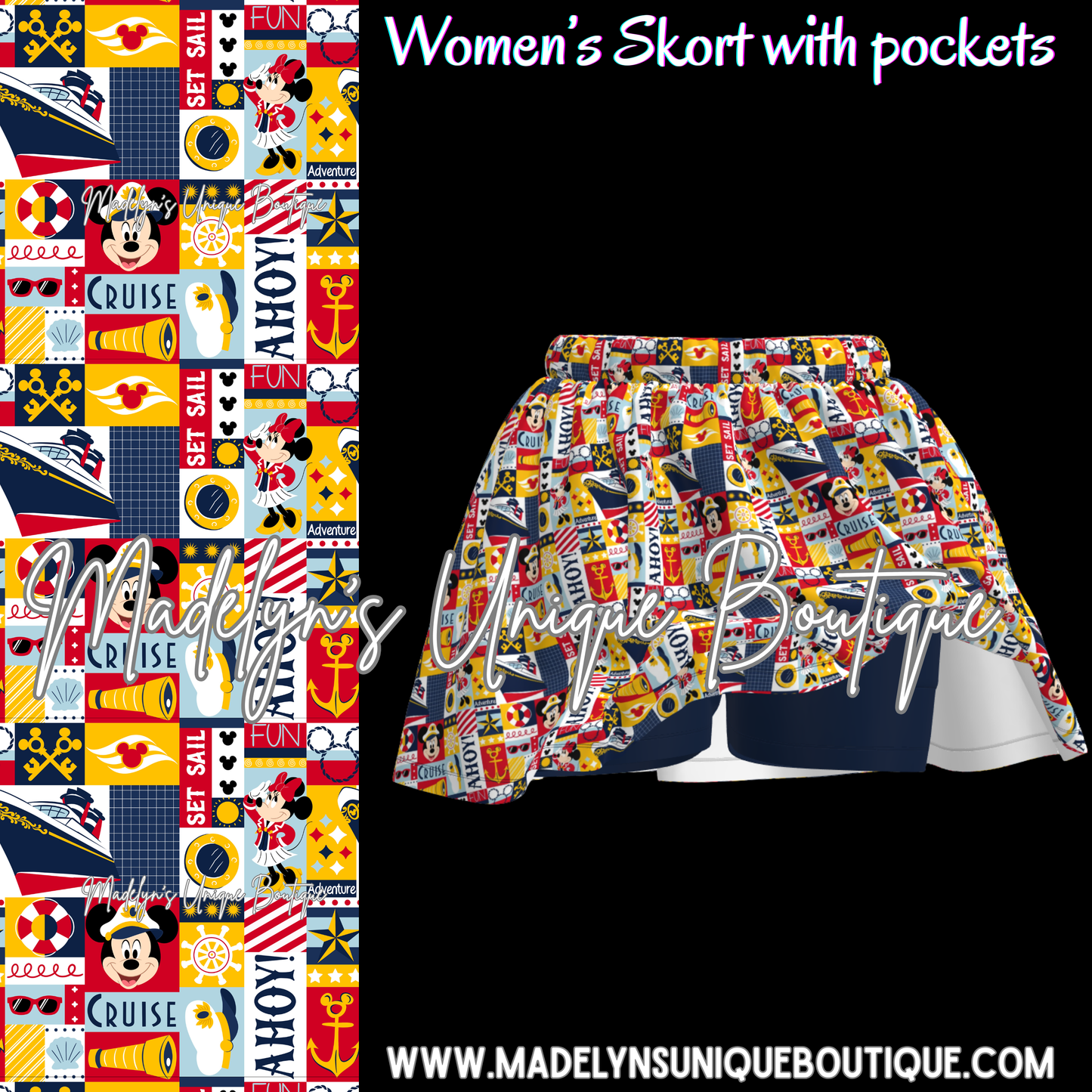 Women’s skort cruise