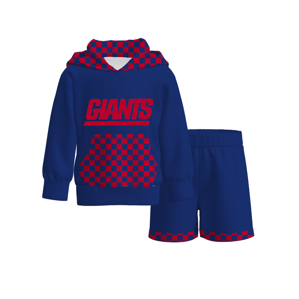 Football Hooded short sets