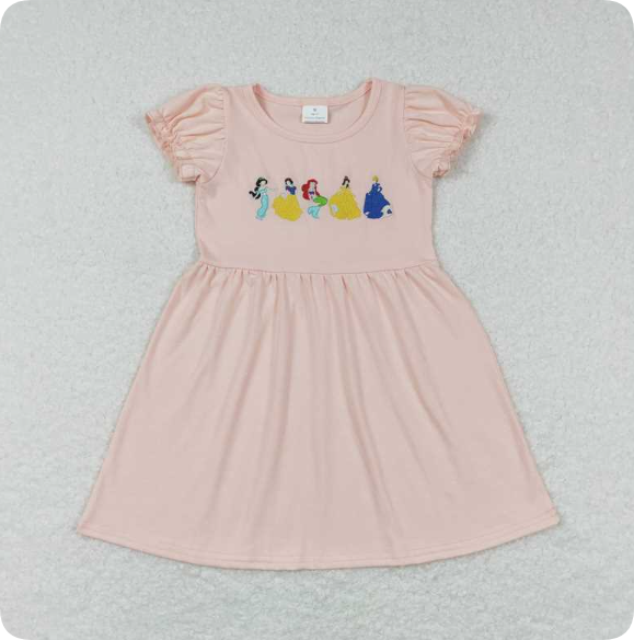 Magic embroidered princess dress