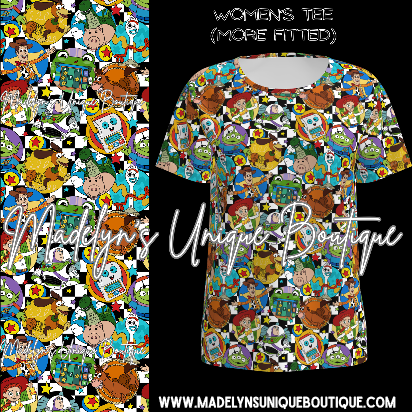 Women’s tee “Toybox takeover”