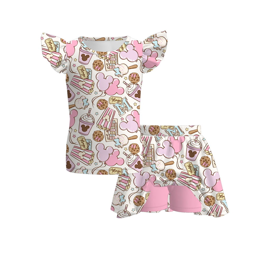 Girls skort set