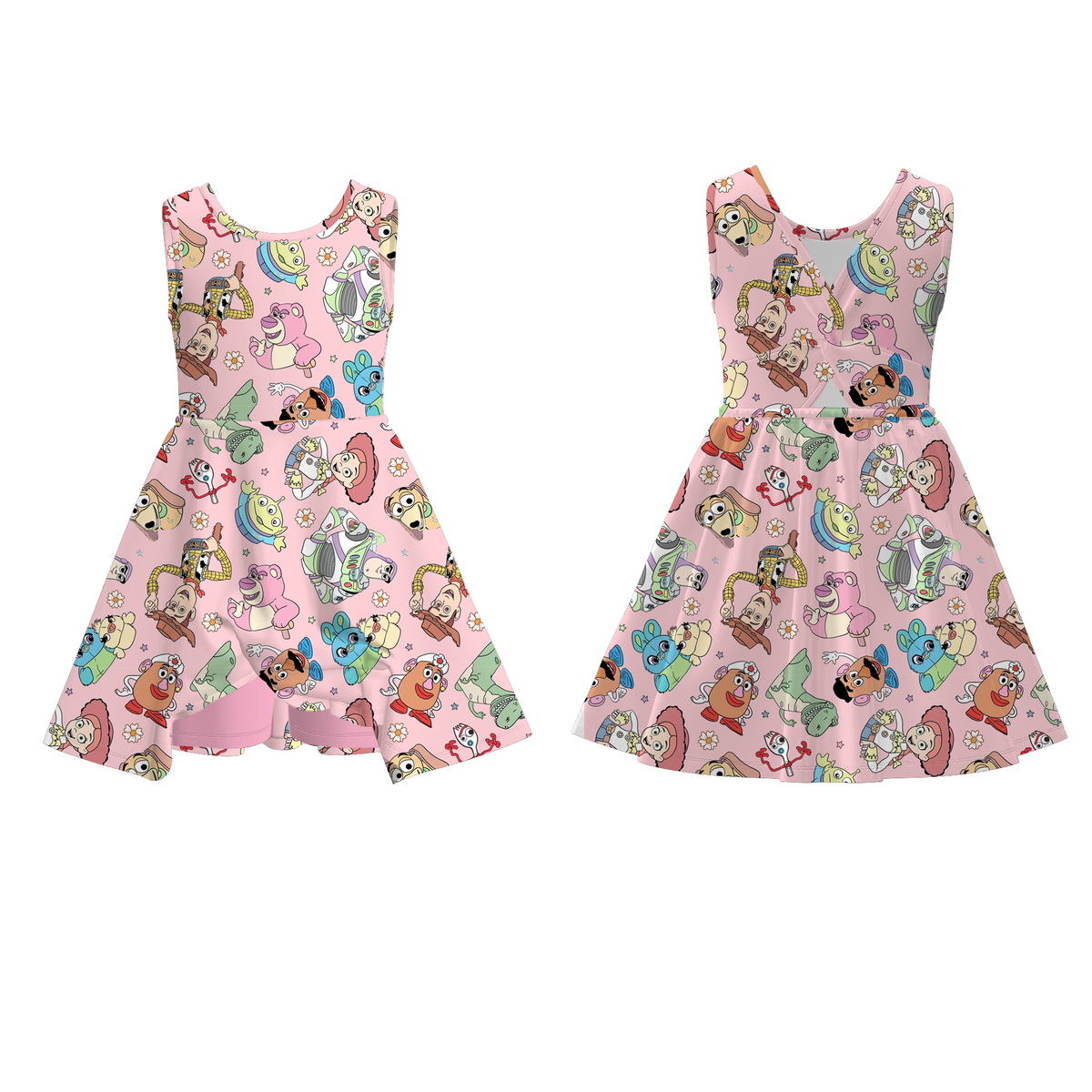 Girls dress with built in shorts