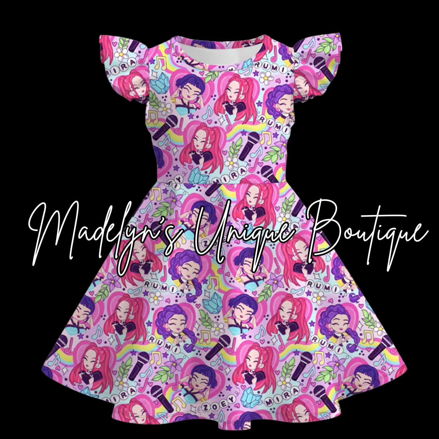 Kids twirl dress