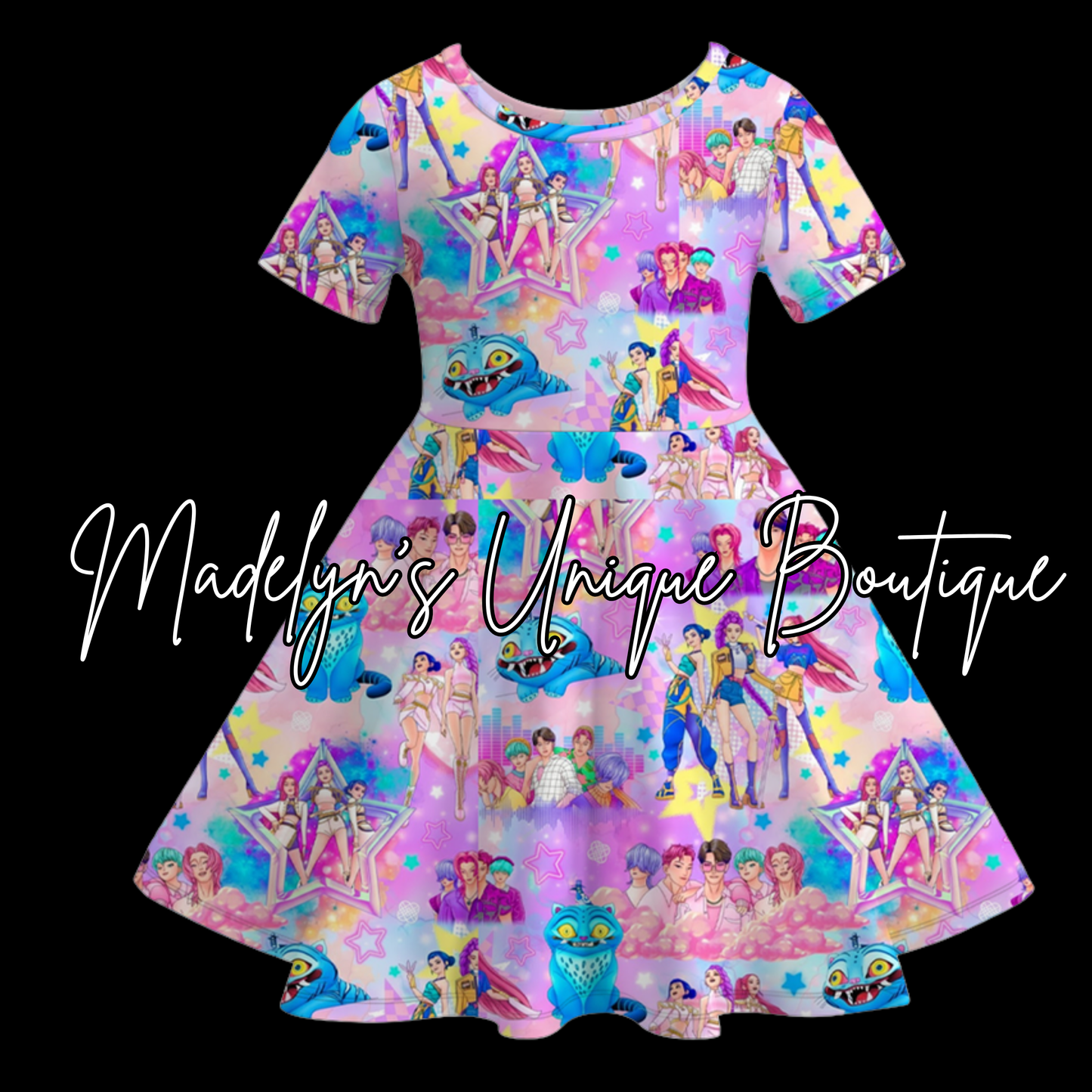Kids twirl dress