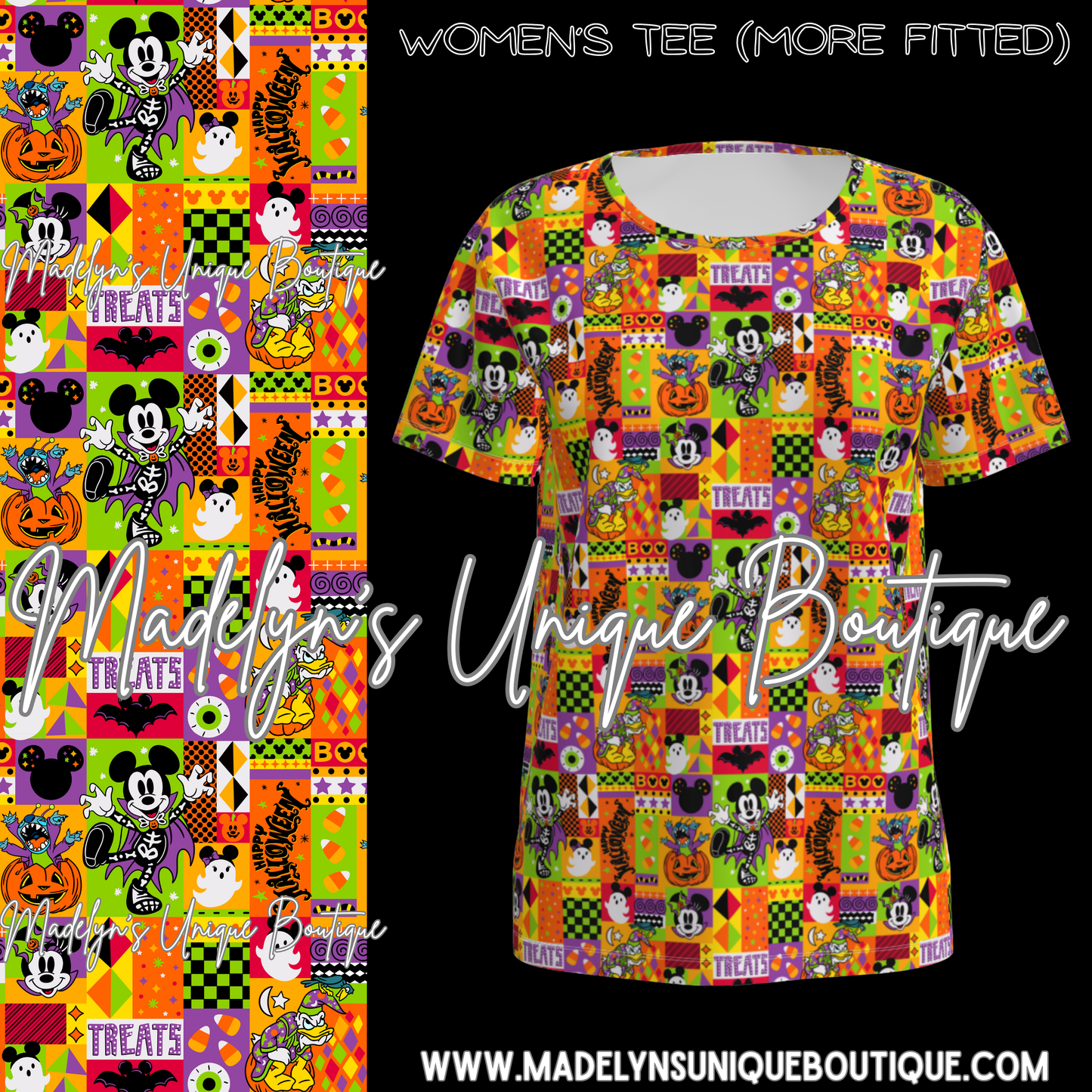 Women’s tee “muppet mayhem”