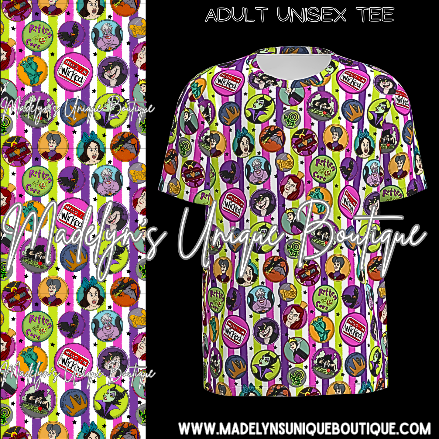 Unisex tee adult