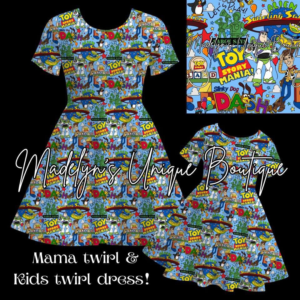 Girls twirl dress