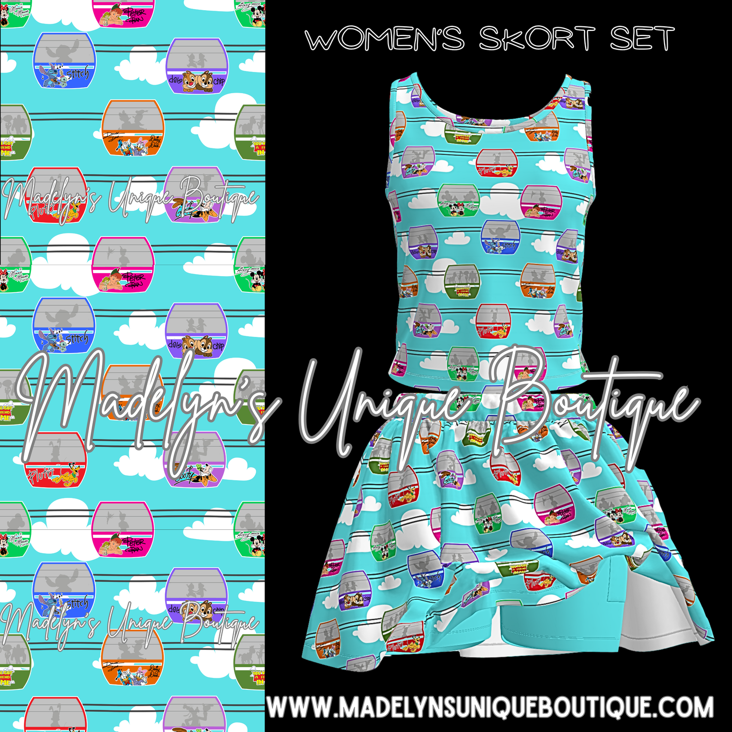 Women’s skort set