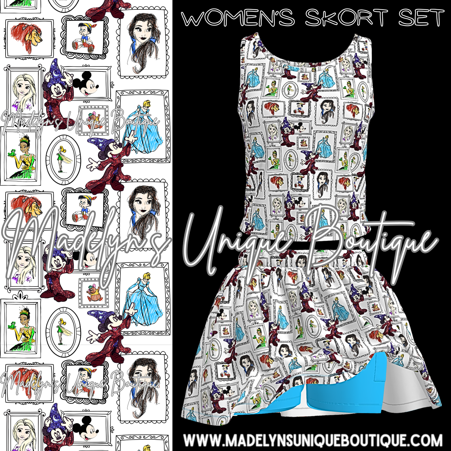 Women’s skort set