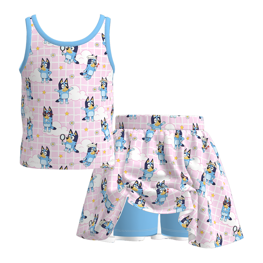 Girls skort set