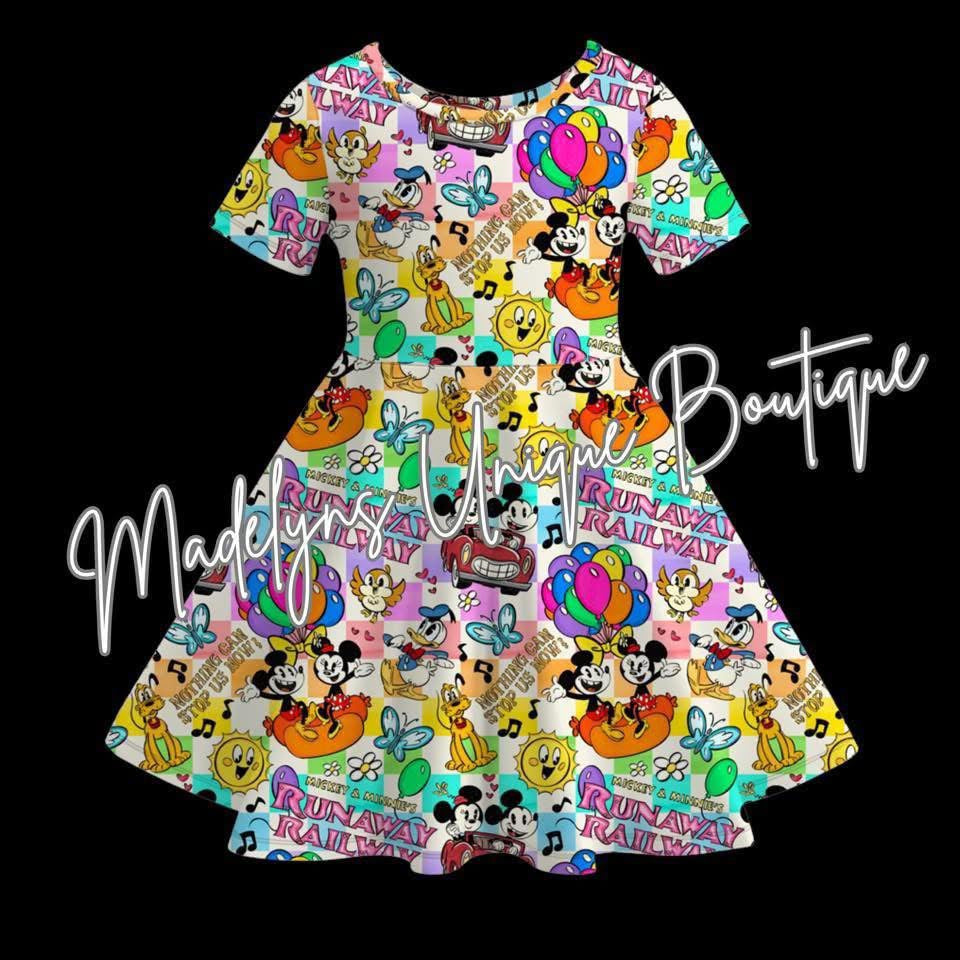 Girls twirl dress