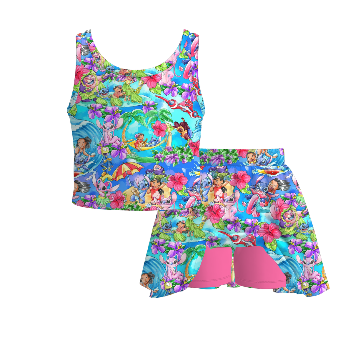Girls skort set