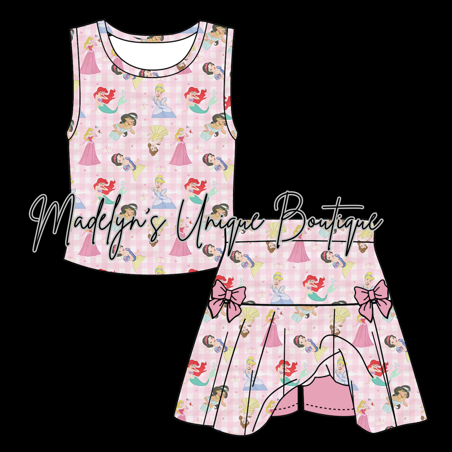 Girls skort set