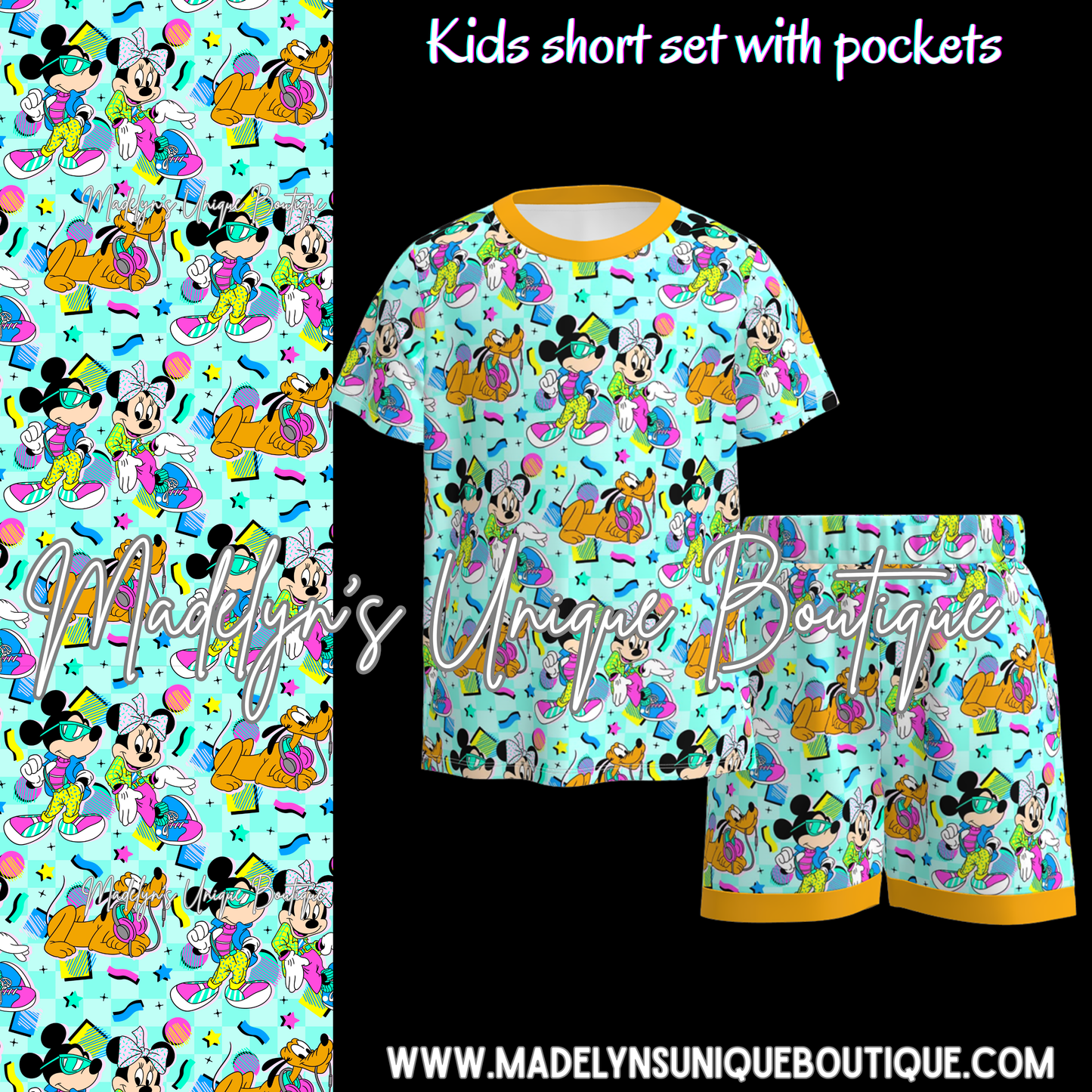 Boys short set
