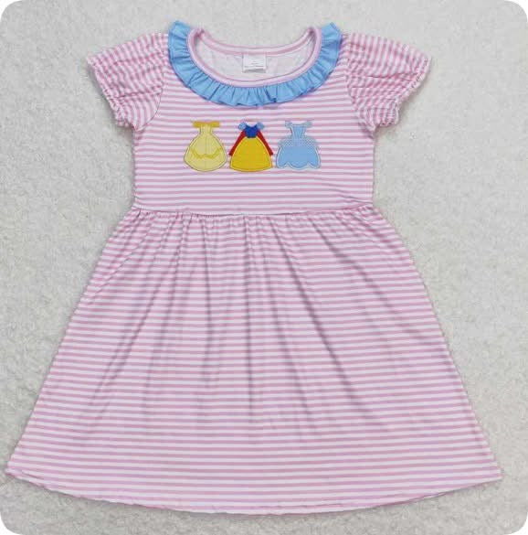Magic embroidered princess dress