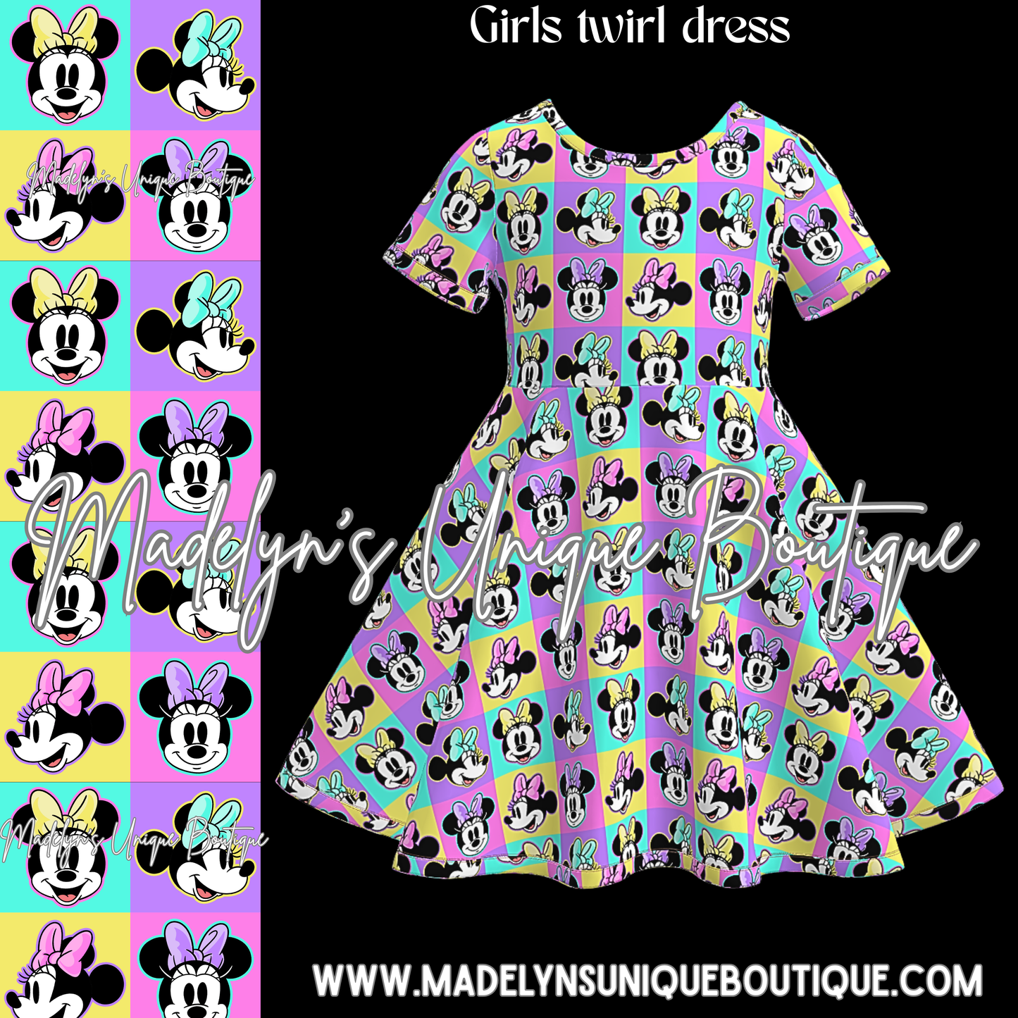 Girls twirl dress