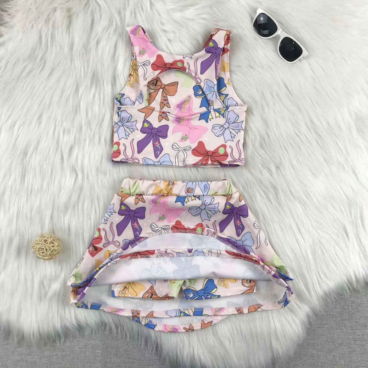 Magic princess Bow athletic set