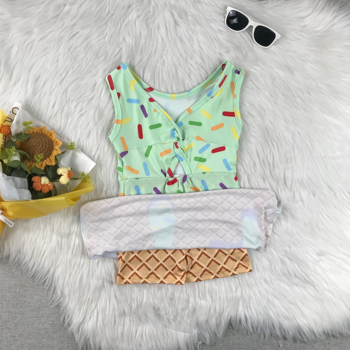 Mint Ice cream dress