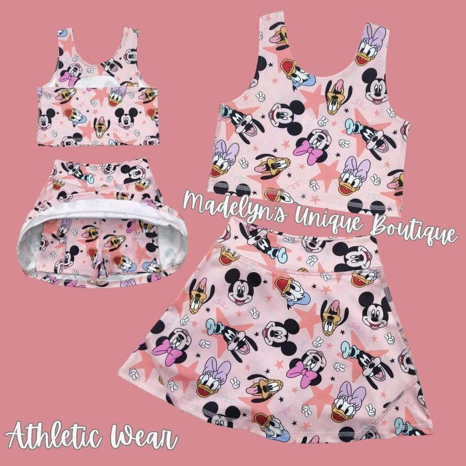 Athletic Girls skort set