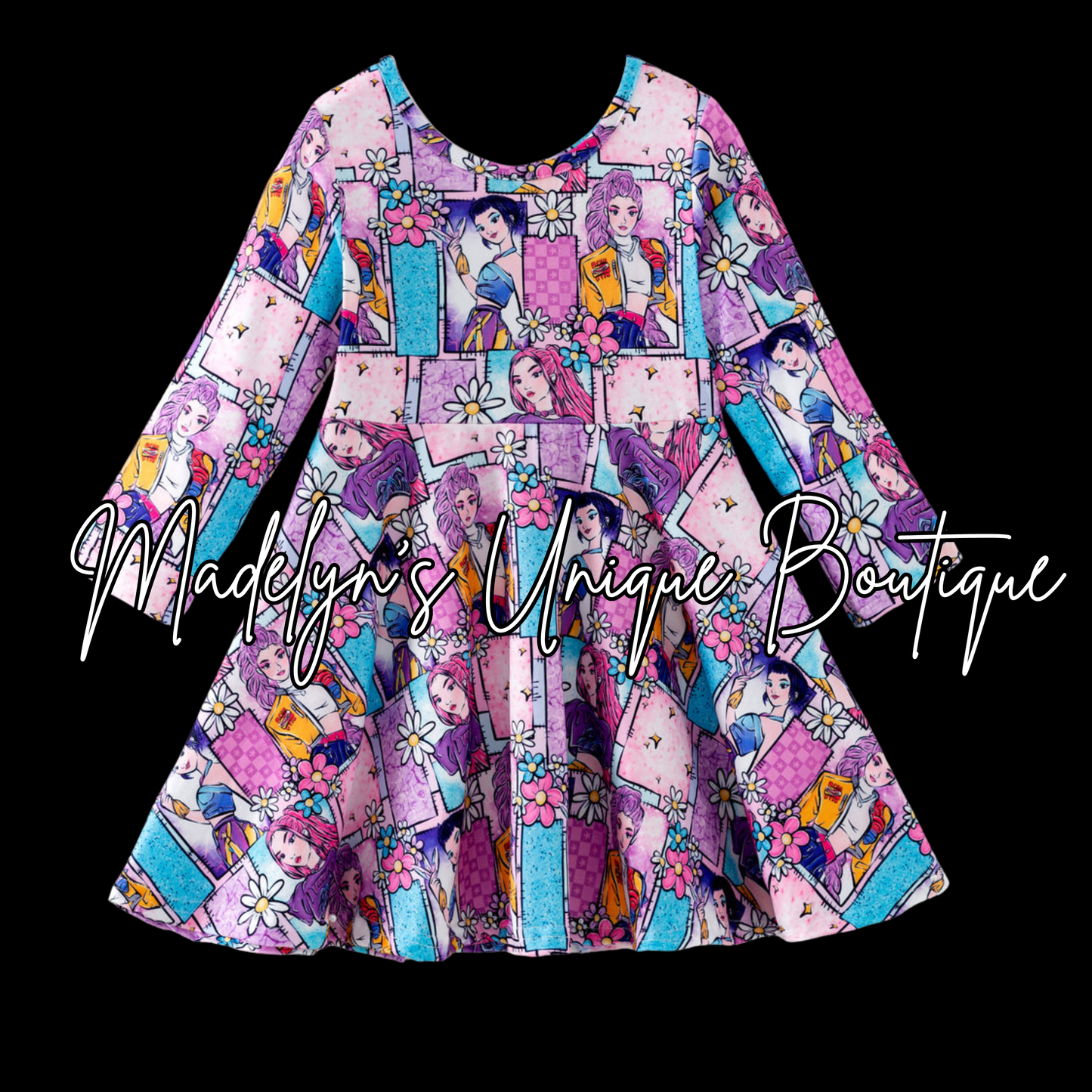 Kids twirl dress