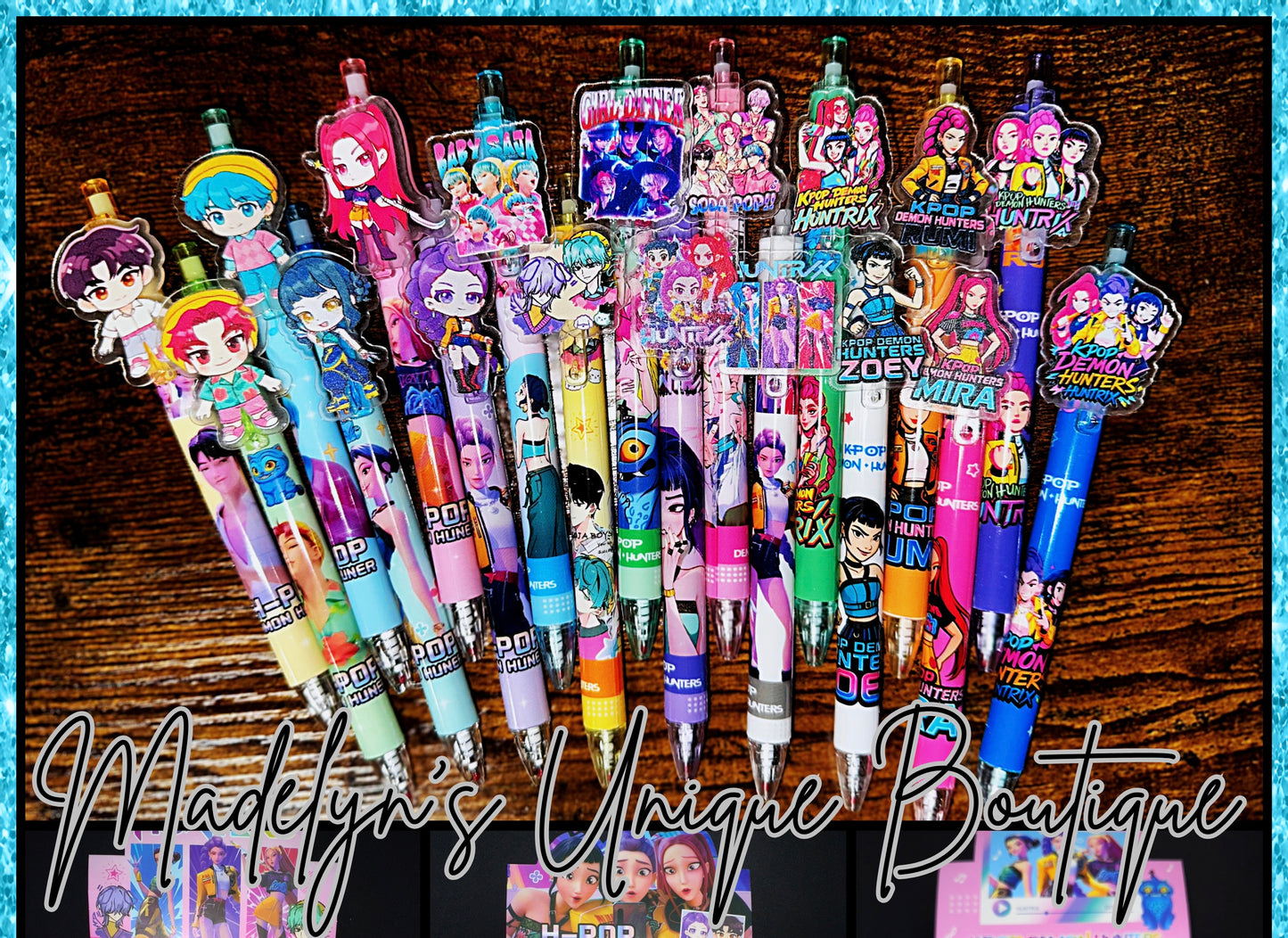 Kpop ink pen bundle (18 pens) -SHIPS FREE