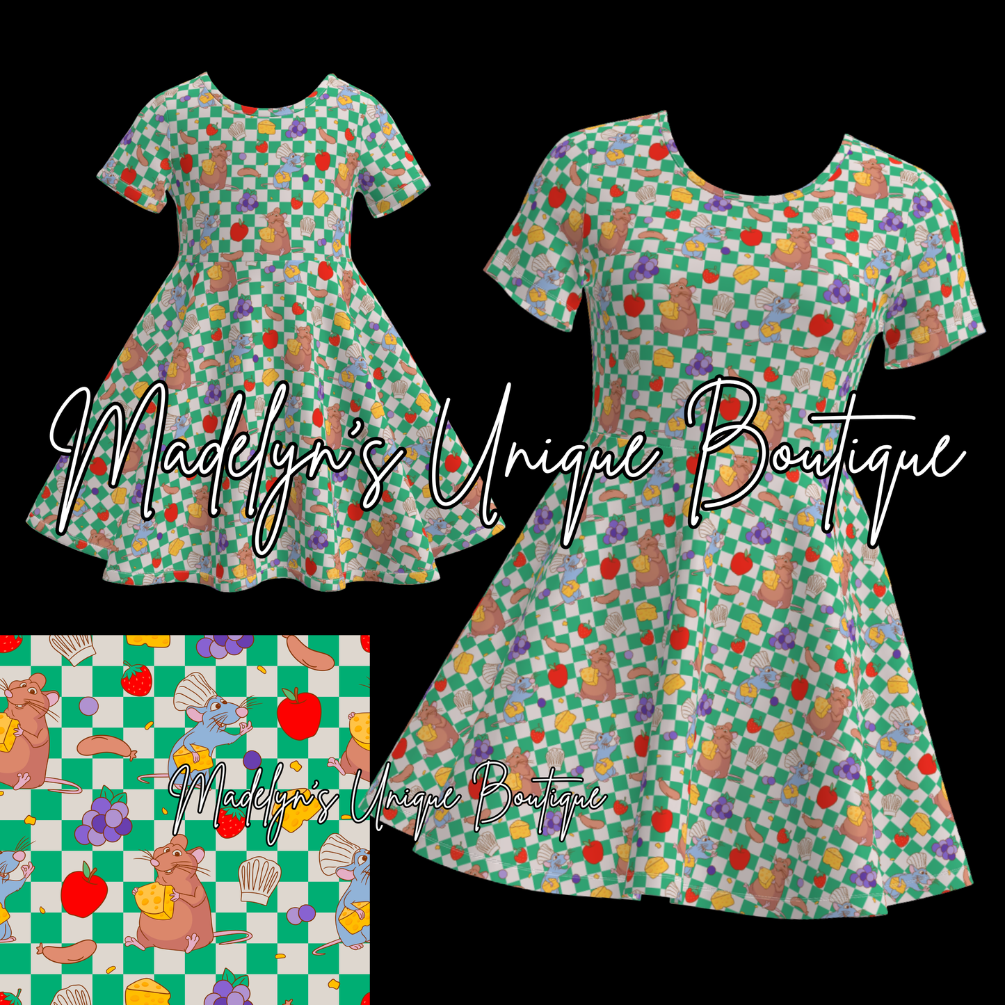 Women’s twirl dress with pockets