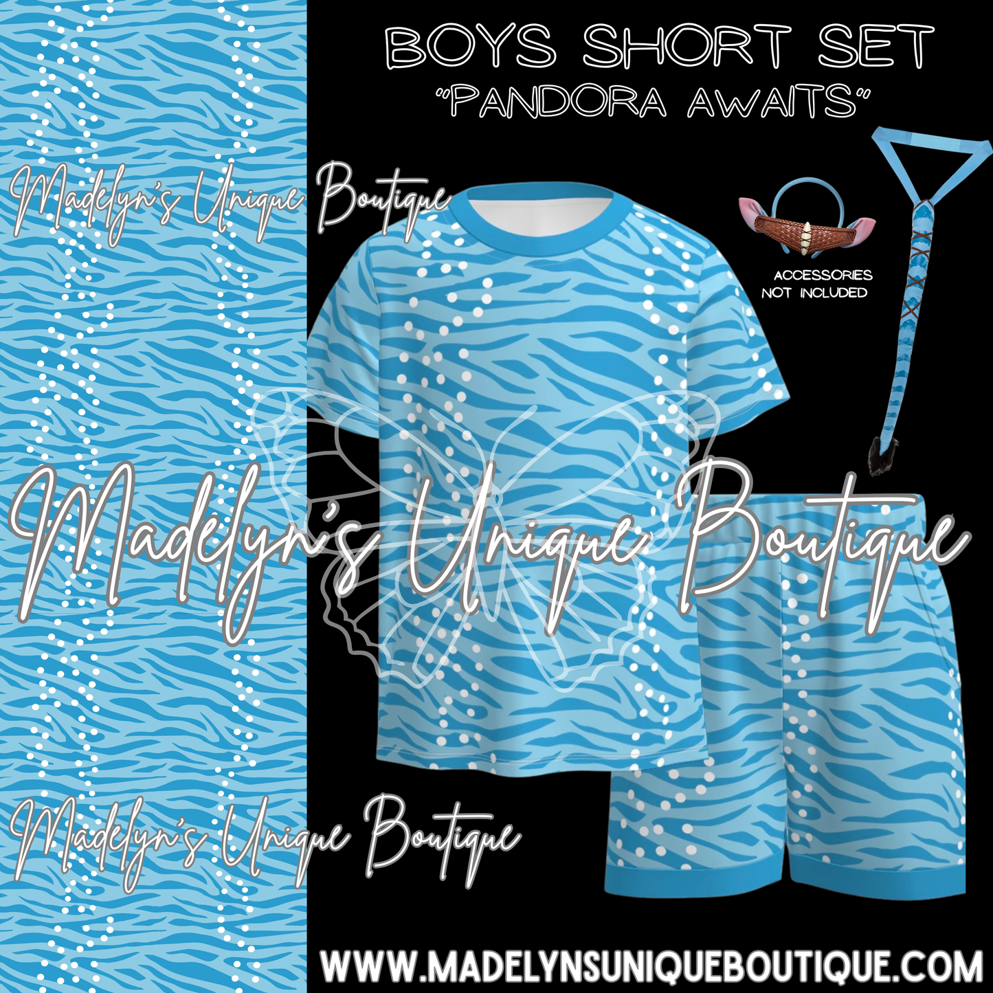 Boys short set “Pandora awaits”