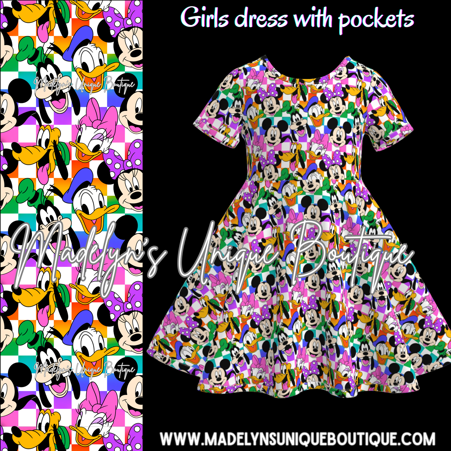 Girls twirl dress