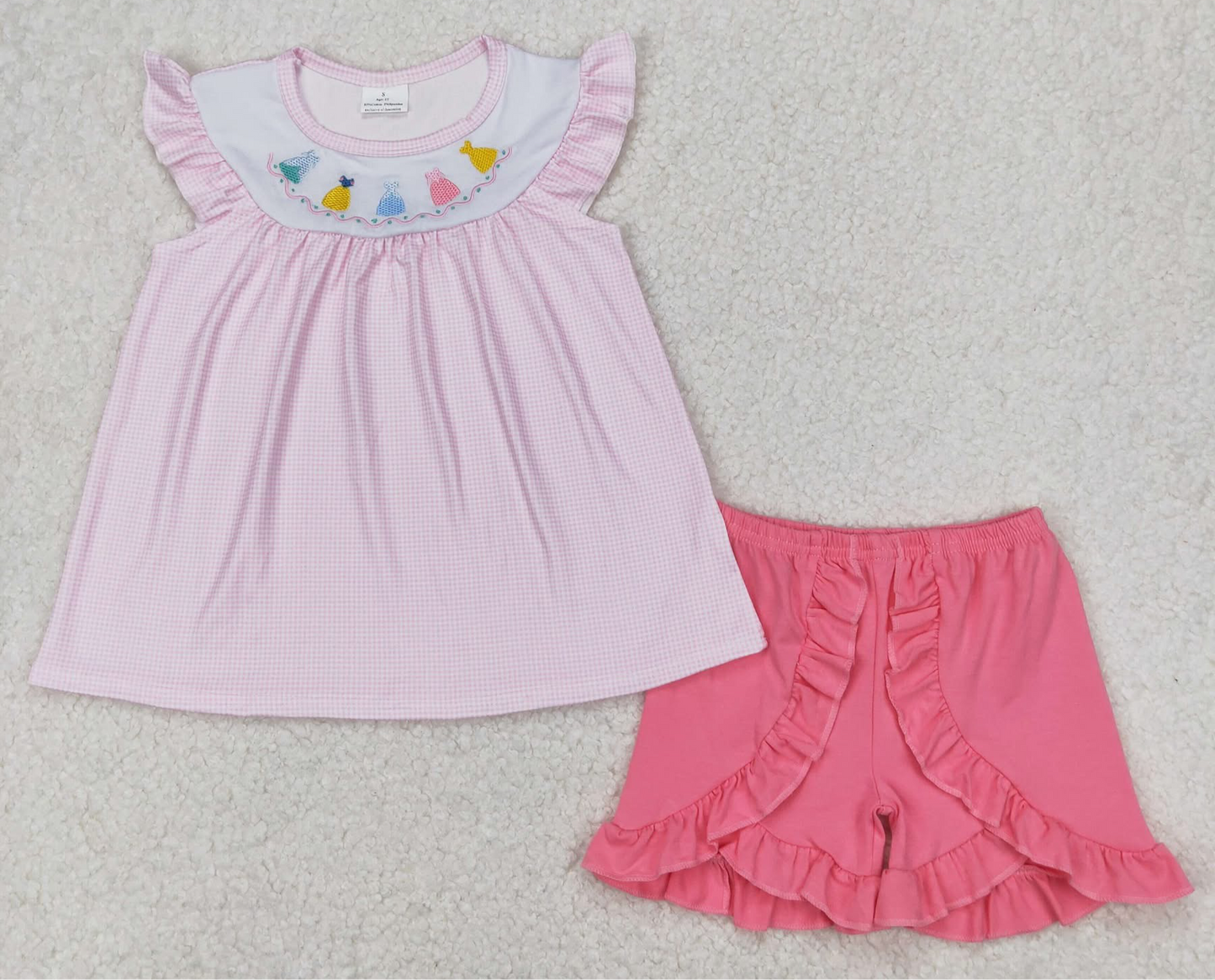 Embroidered princess
