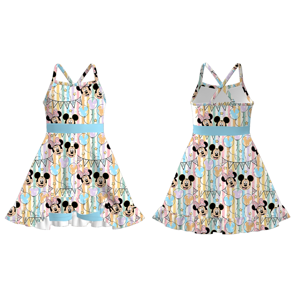 Girls dress with built in shorts
