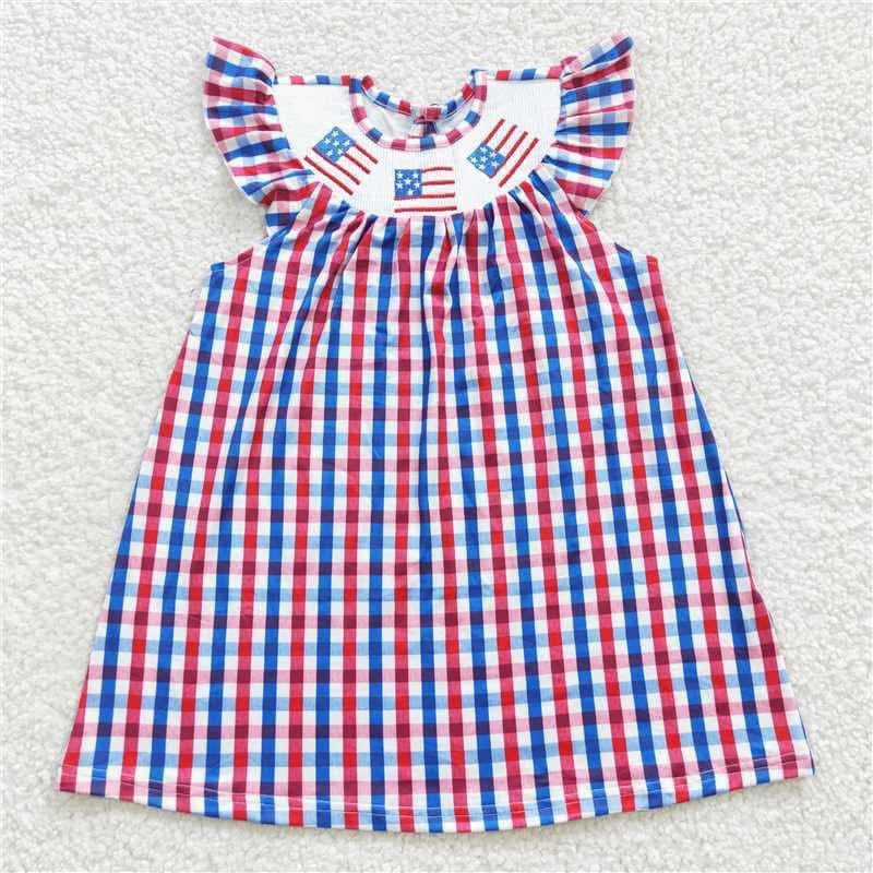 USA embroidered dress