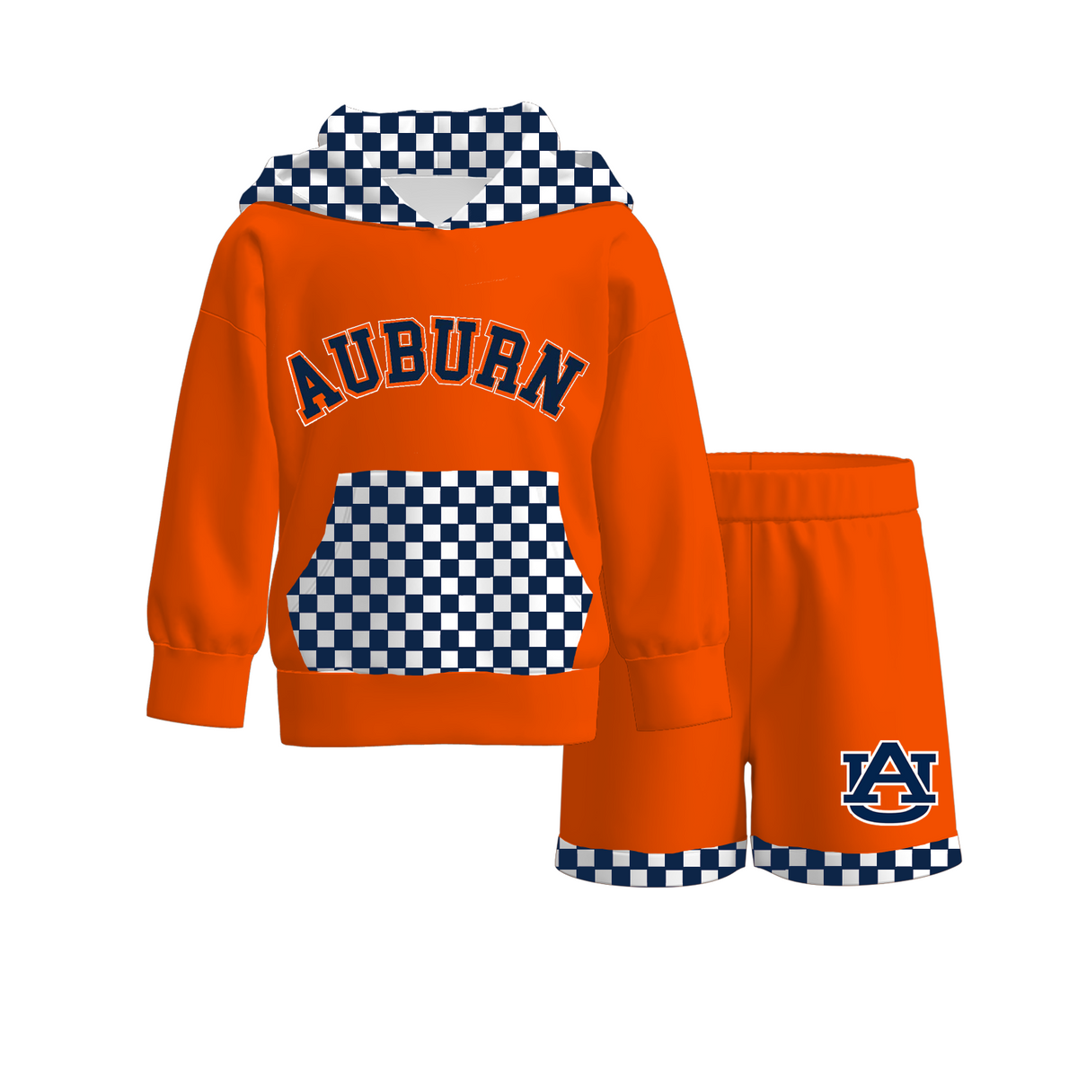 Football Hooded short sets