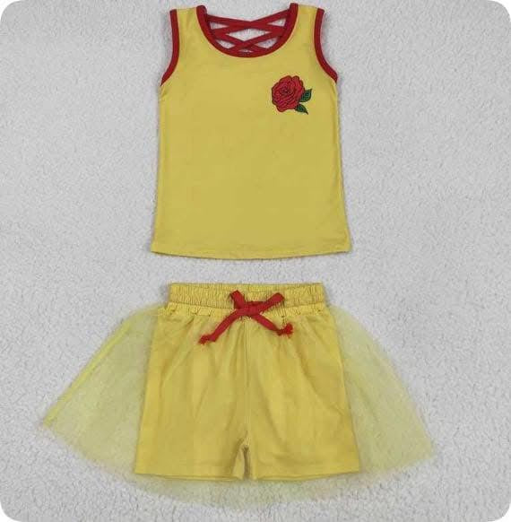Girls skort set