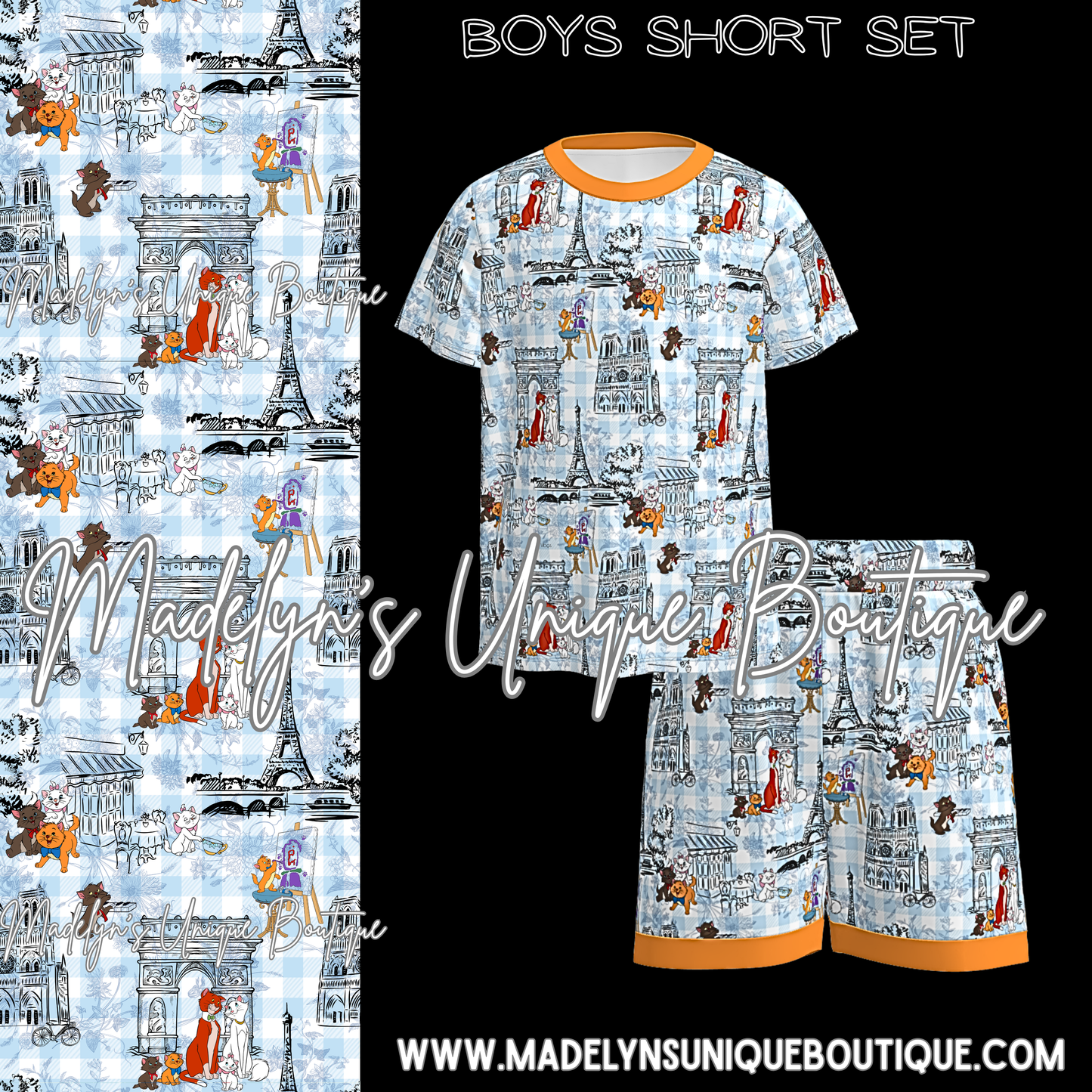 Boys short set