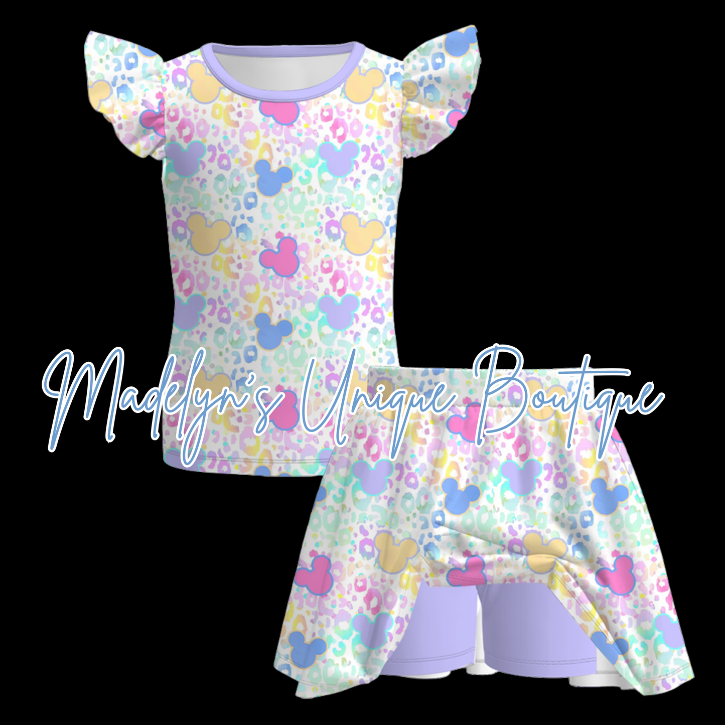 Girls skort set
