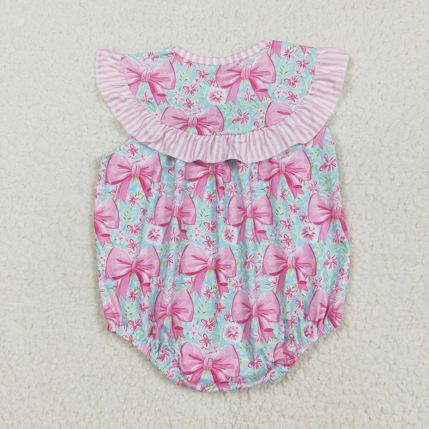 Embroidered “I love dad romper”