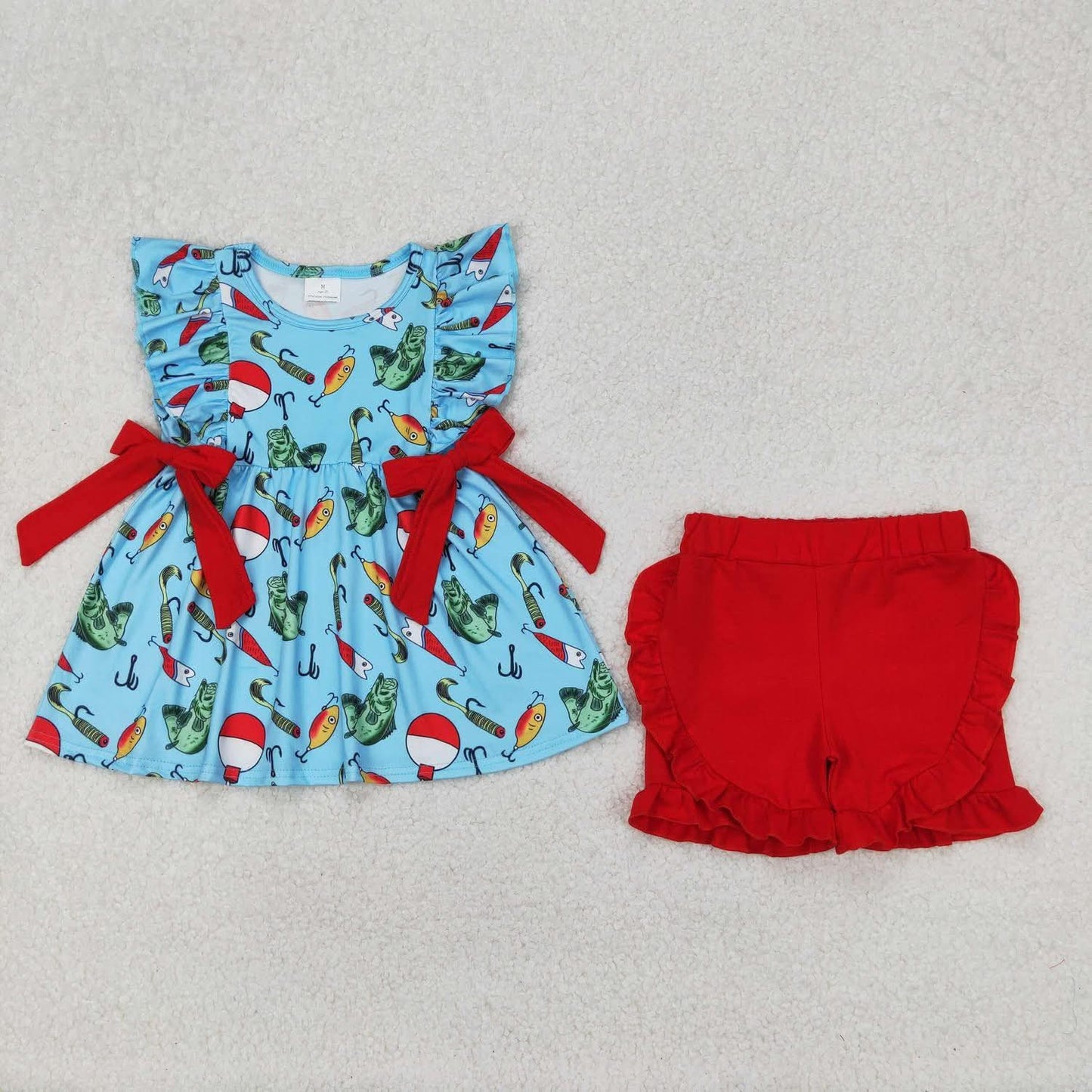 Fishing boys set! Has a matching girls set