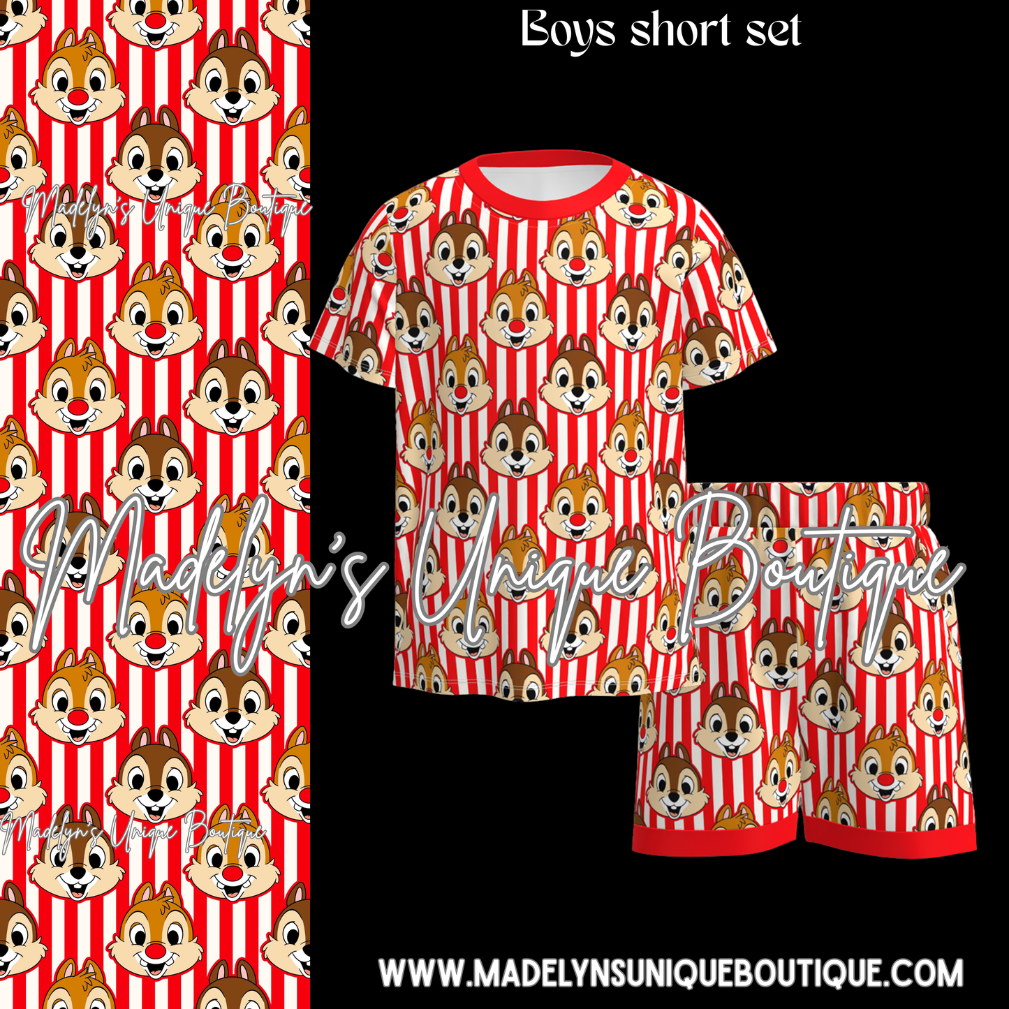 Boys short set