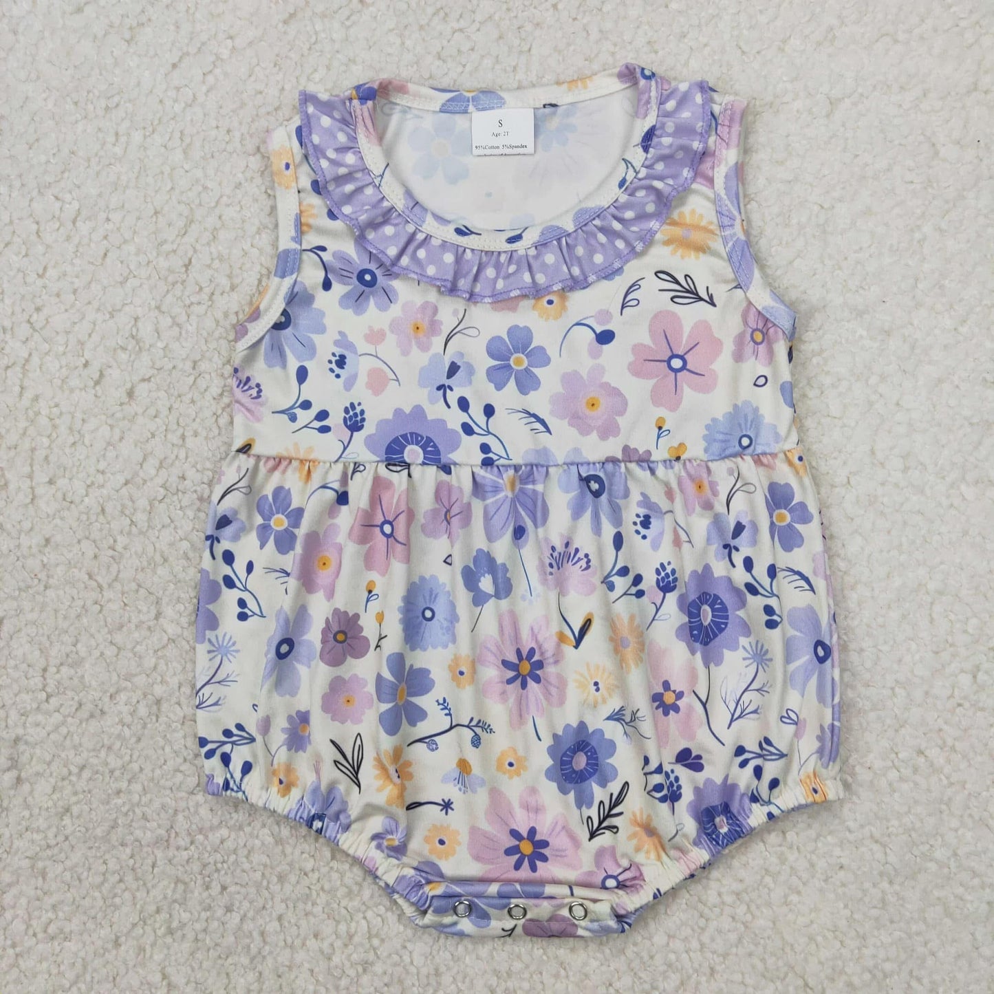 Purple romper