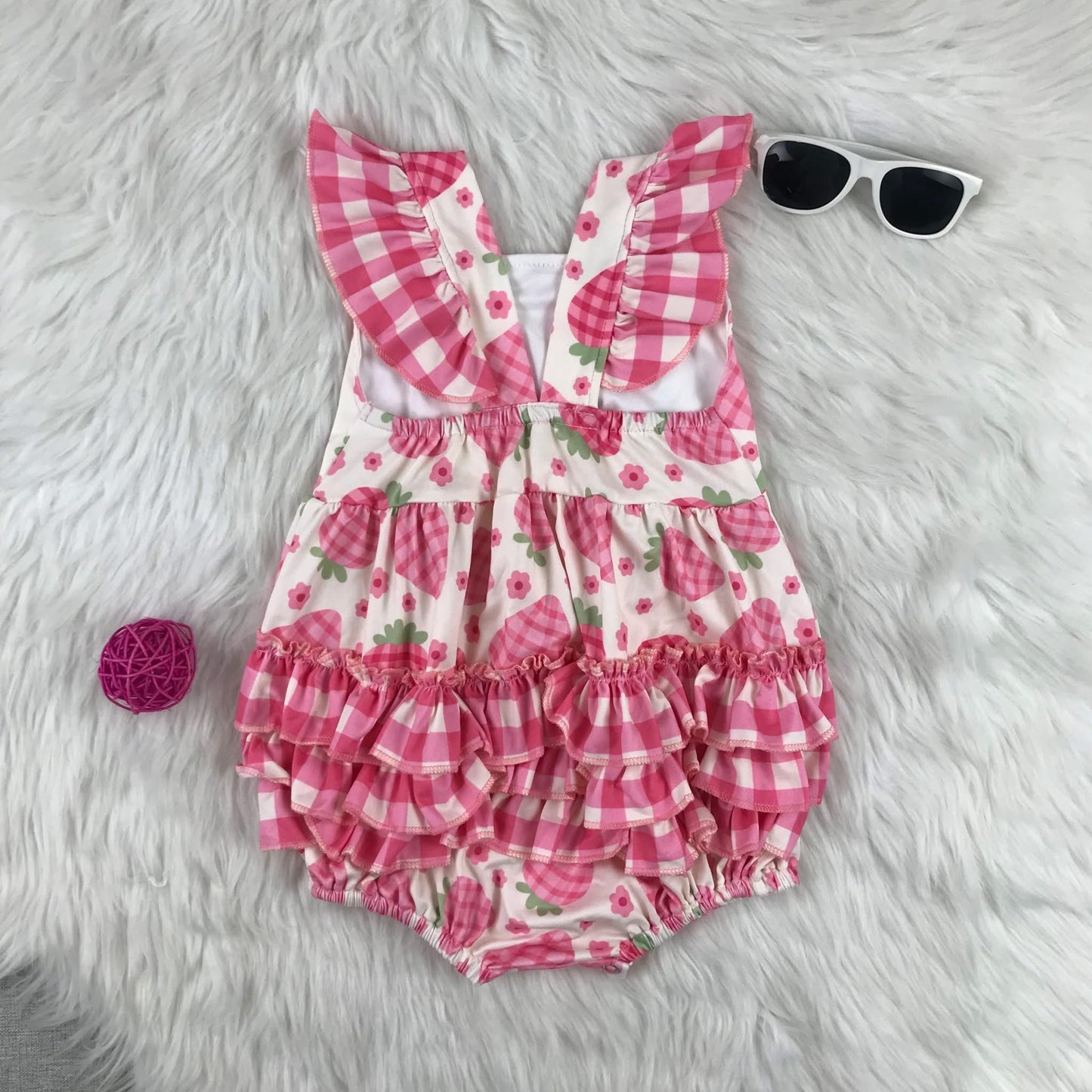 Strawberry romper