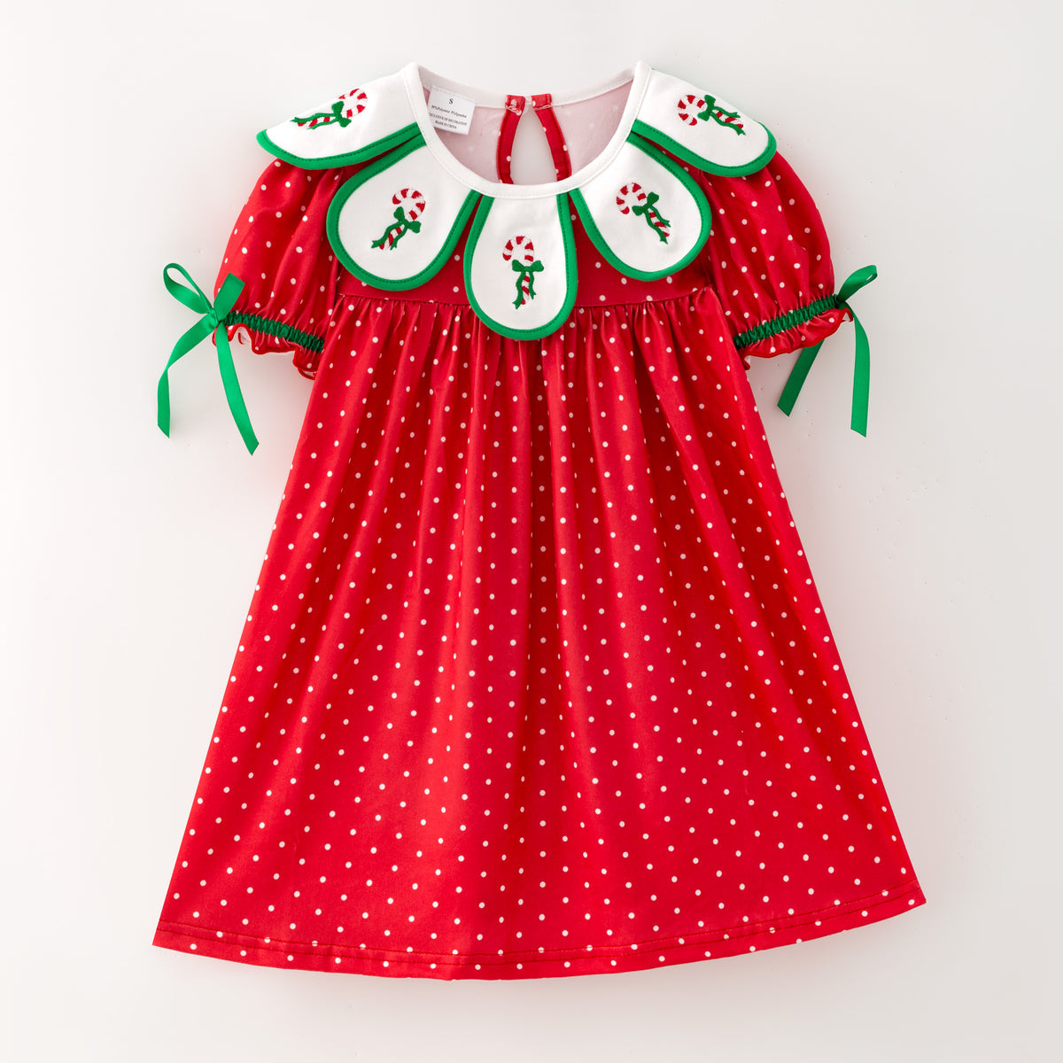 Christmas petal collar