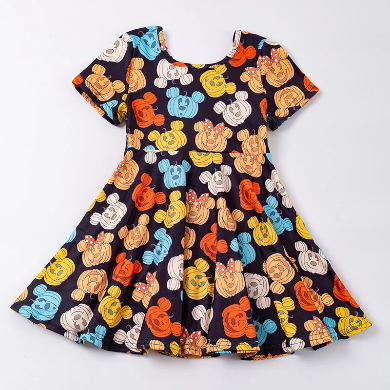 Magic halloween pumpkin dress